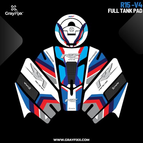 Grayfixx Custom Tank Pad for R15 V4 | R15 V4 Sticker, Pack of 1 - Image 2
