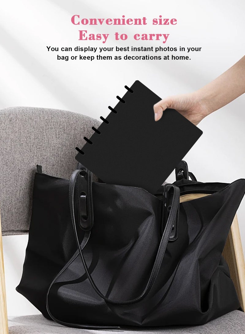 هومار كيت بطاقة أعمال مجموعة 2 و 3 بطاقة فوتوغرافية حامل بطاقة فوتوغرافية أكياس كتاب مع 30Pcs الصفحات الداخلية - Image 5