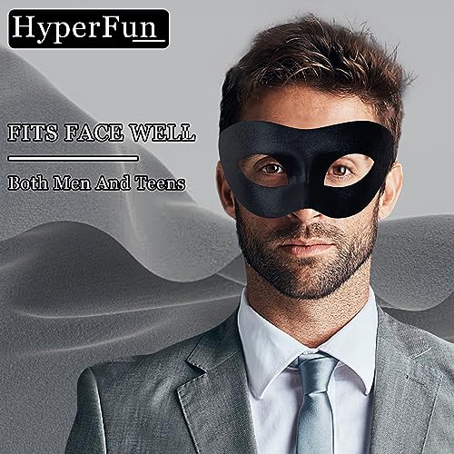 HyperFun Masquerade Mask for Men Classic Vintage Venetian Mens Mask Lightweight Gentle, Specially for Costume, Theme Parties (Classic Robin) - Image 2