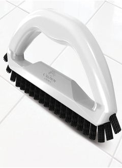 The Crown Choice The Crown Choice Grout Cleaning Brush | Grout Cleaner and Scrubber Brush with Stiff Nylon Durable Bristles | Scrub Brushes for Cleaning Bathroom, Tile, Kitchen, Floor, Bathtub and Carpet  - Image 1