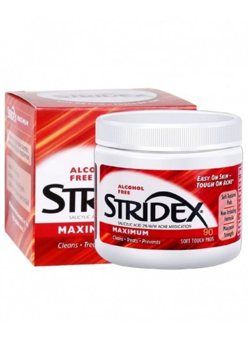 سترايدكس ستريدكس قطع قطنية لحب الشباب 90 قطعة - Image 2