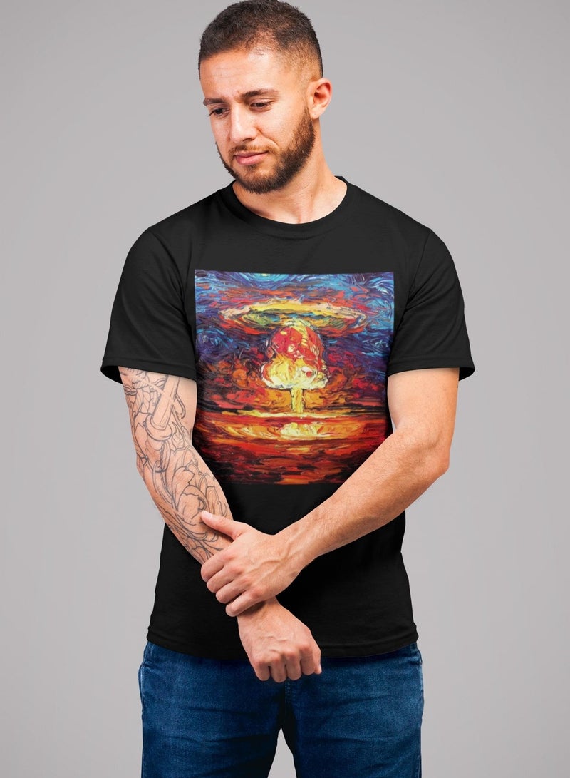 MERCH Oppenheimer's Legacy T-shirt - An Artistic Tribute to His Life - Image 1