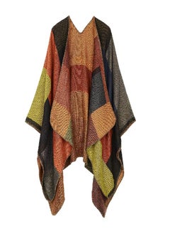 Womens Blanket Shawls Wraps Winter Printed Open Front Poncho Cape Plaid Shawls for Women Brown-series 47 - pzsku/Z6EE34DF57A7C5B7CFDC0Z/45/_/1692873079/d2c7d69d-4382-485e-9aa5-9cd43e0d183f