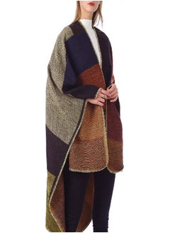 Womens Blanket Shawls Wraps Winter Printed Open Front Poncho Cape Plaid Shawls for Women Brown-series 47 - pzsku/Z6EE34DF57A7C5B7CFDC0Z/45/_/1692873206/7be83296-2512-41bb-9250-424de266931c