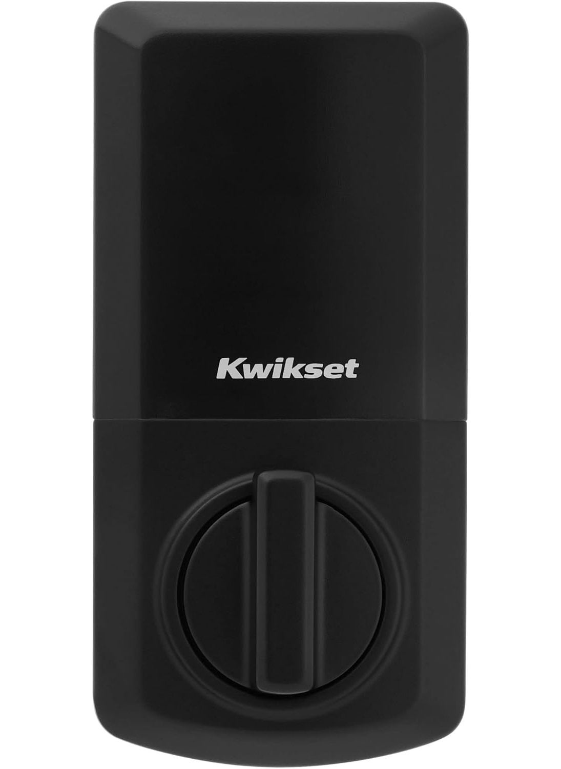 Kwikset Kwikset 9260CNT514S Contemporary SmartCode Keypad Electronic Deadbolt SmartKey Matte Black Finish  - Image 4