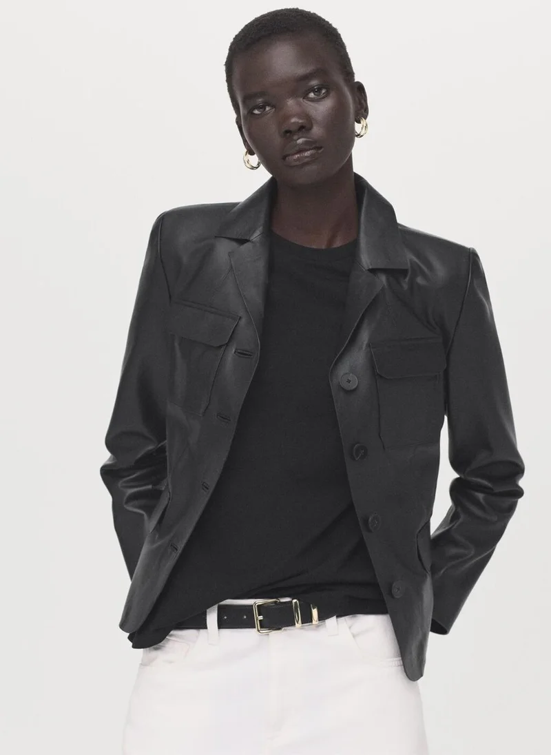 مانجو Short-sleeved cotton t-shirt