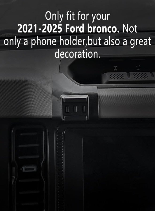 CLEC Magnetic Car Phone Holder for Ford Bronco 2021-2025 Car Phone Holder Mount for Magsafe[20 Strong Magnetic] 360°Adjustable Phone Mount,Phone Holder for Ford Bronco Accessories for Magsafe Case - Image 2