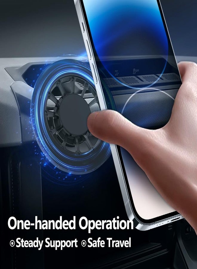 CLEC Magnetic Car Phone Holder for Ford Bronco 2021-2025 Car Phone Holder Mount for Magsafe[20 Strong Magnetic] 360°Adjustable Phone Mount,Phone Holder for Ford Bronco Accessories for Magsafe Case - Image 4