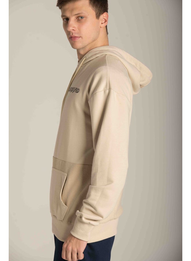 Marco Bergamo CUT SEW EMBROIDERED HOODIE  - Image 4