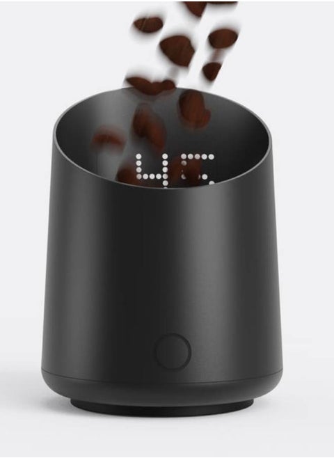 Subscale | Digital Coffee Dosing Cup, Invisible LED Display, Touch Activated, Accurate Coffee Beans Weighing Scale in Grams or Oz, USB-C Rechargeable, IPX4 Splash Resistant - Black
