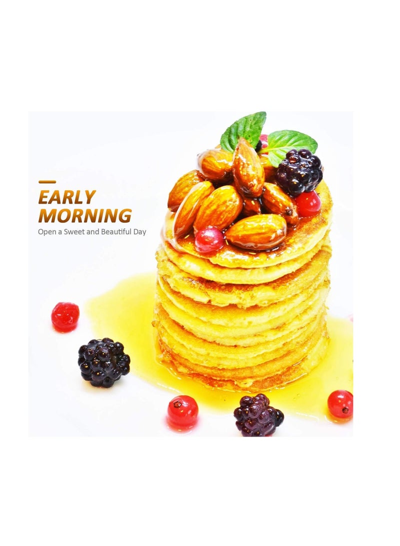 Dispenser with Stand Honey Container, Syrup and Sugar Jar Pot, No Drip Dispenser with High Capacity - Image 5
