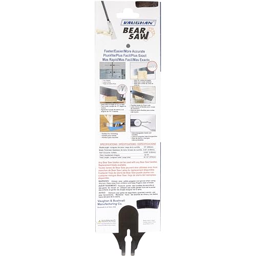 VAUGHAN Bear Saw Replacement Blade, Genuine Japenese, 10 Inch, 250RBD, VN56932 - Image 3