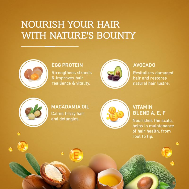 Vatika Naturals Multivitamin Hair Oil - Elevate Your Hair Care Ritual with the Power of Nature - Enhances, Conditions, & Strengthens for Luxuriously Healthy Locks - Enriched with Egg Protein (300 ML) - Image 4