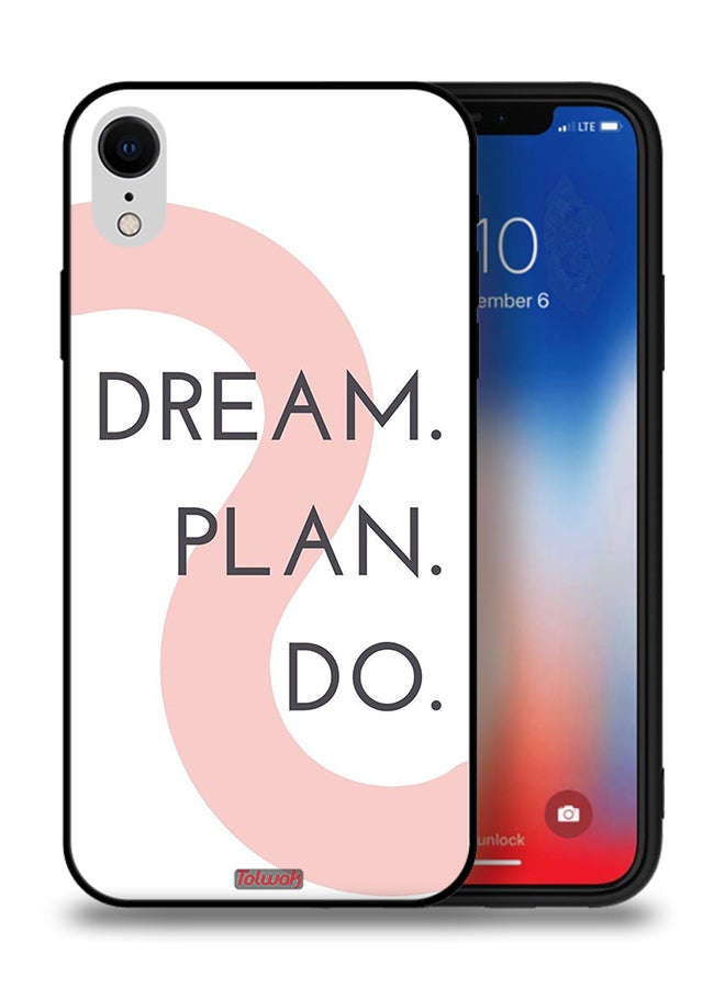 Tolwak Apple iPhone XR Protective Case Dream Plan Do - Image 1