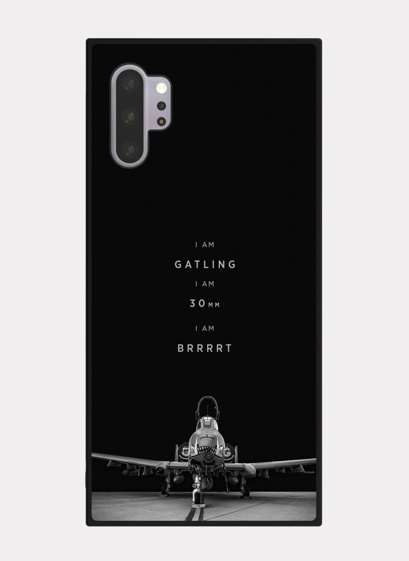 PXLAAT Samsung Galaxy Note 10 Plus case cover Aircraft - Image 1