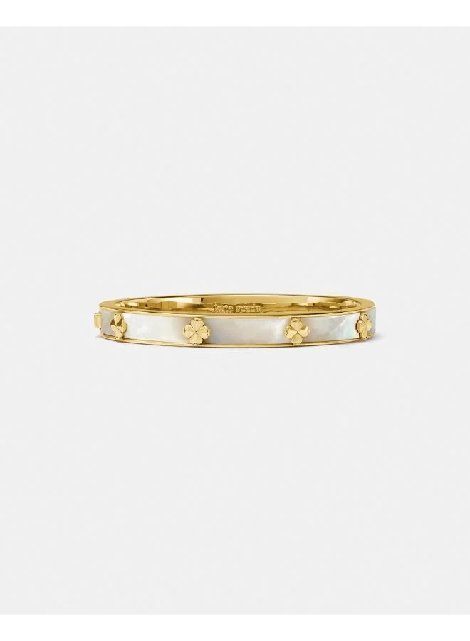 Kate Spade Spade Flower Hinged Bangle