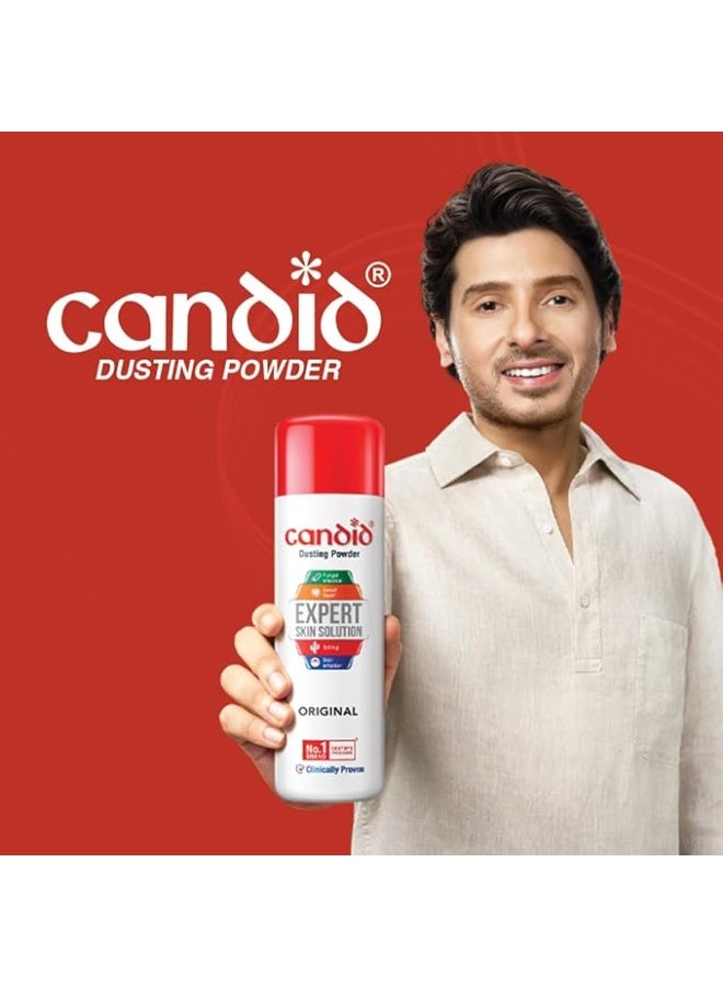 Candid Dusting Powder | Expert Skin Solution |Doctor's Prescribed No.1 Brand | Prevents Sweat Rash, Itching, Fungal Infection & Skin Irritation | Anti-fungal Powder | Clotrimazole | 120g - Image 3