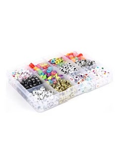 Dream Zone Seed and Alphabet Beads Jewellery Making DIY Bracelet Craft Kit  - Image 2