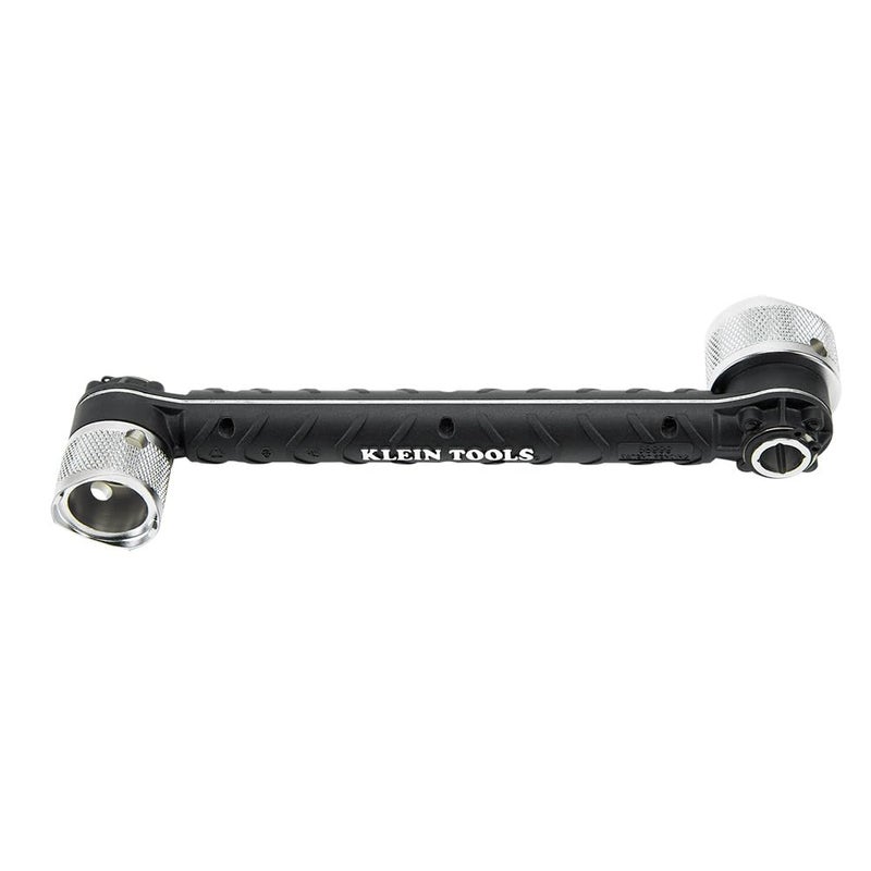 Klein Tools 56999 Conduit Locknut Wrench For 1/2-Inch And 3/4-Inch Connectors  Direct Drive Heads Rotate - Image 1