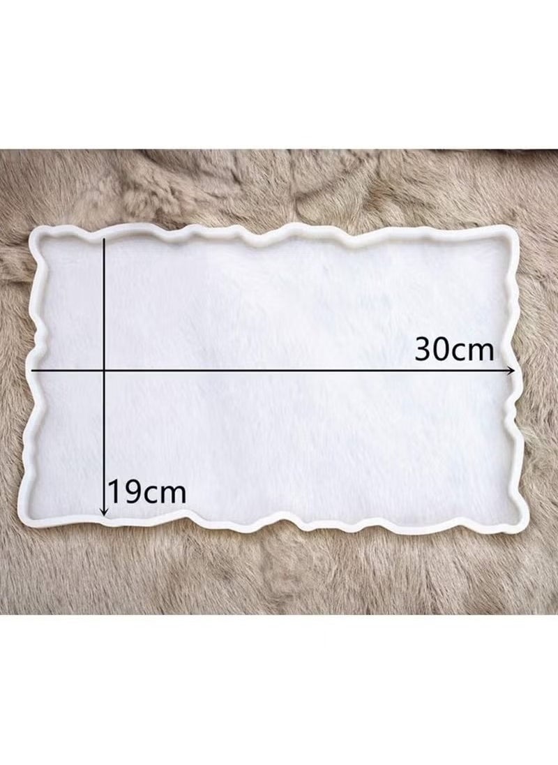 Beauenty - Irregular Coaster Resin Epoxy Casting DIY Practical Decorative Silicone Casting Mold for Making Coasters Plate Tray - Image 1