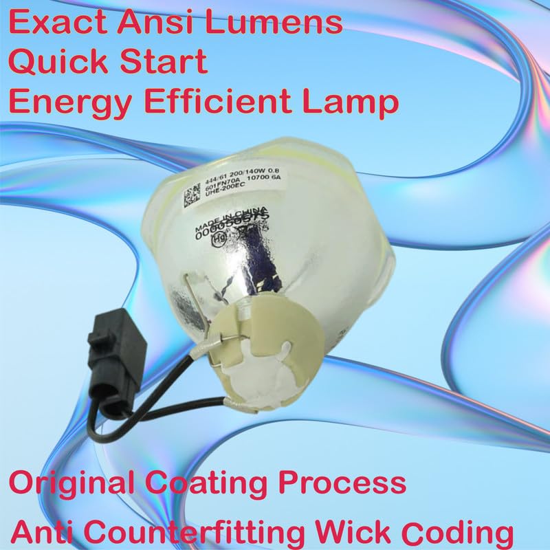 RSAV Projector Lamp for Epson ELPLP78 / EB-S03, EB-X03, EBS03, EBX03, Bare Lamp/Bulb only - Image 4