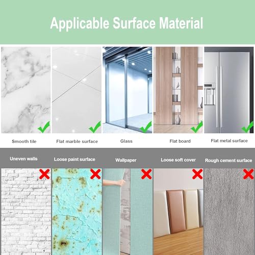 Twinster Mirror Stickers (Pack of 4) Acrylic Rectangular Shape for Wall, Living Room, Bathroom Flexible Stickers Full Length Unbreakable Self-Adhesive Wall Mirror (Square) 20.32x 20.32cm - Image 5