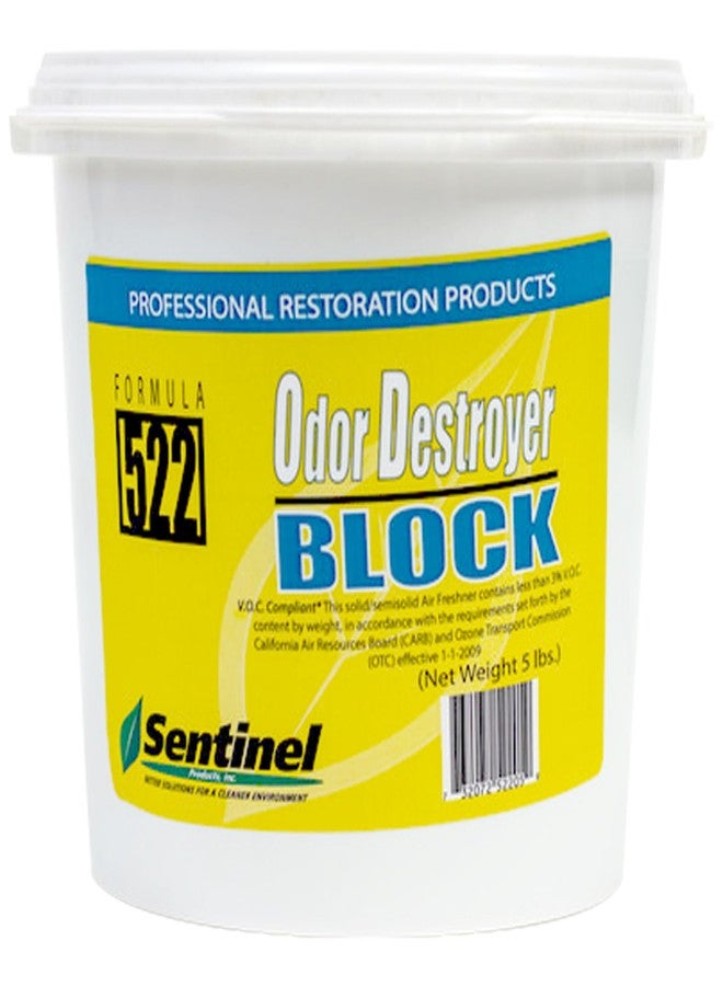SENTINEL Formula 522 Odor Destroyer Block, 5 lbs