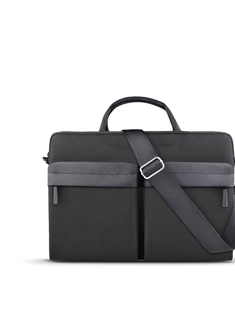 HYPHEN - HYPHEN Laptop Bag 701 - 16", Black,travel friendly,premium quality,large capacity. - Image 1
