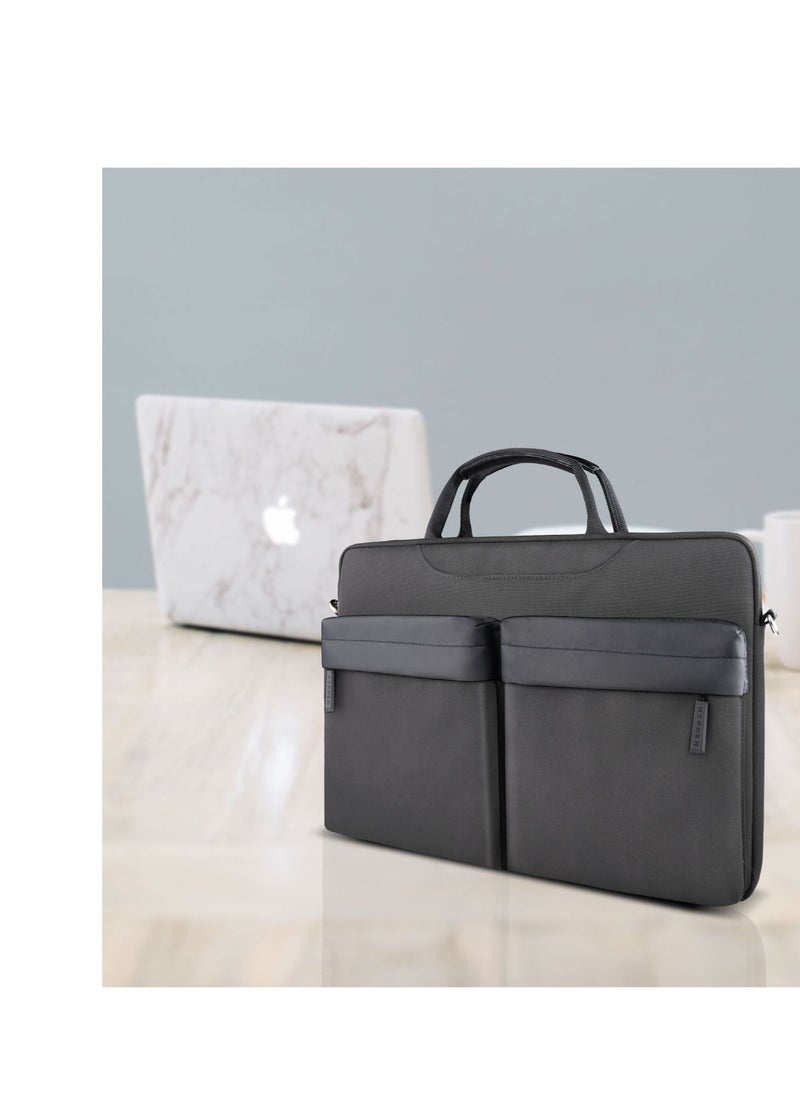 HYPHEN - HYPHEN Laptop Bag 701 - 16", Black,travel friendly,premium quality,large capacity. - Image 1