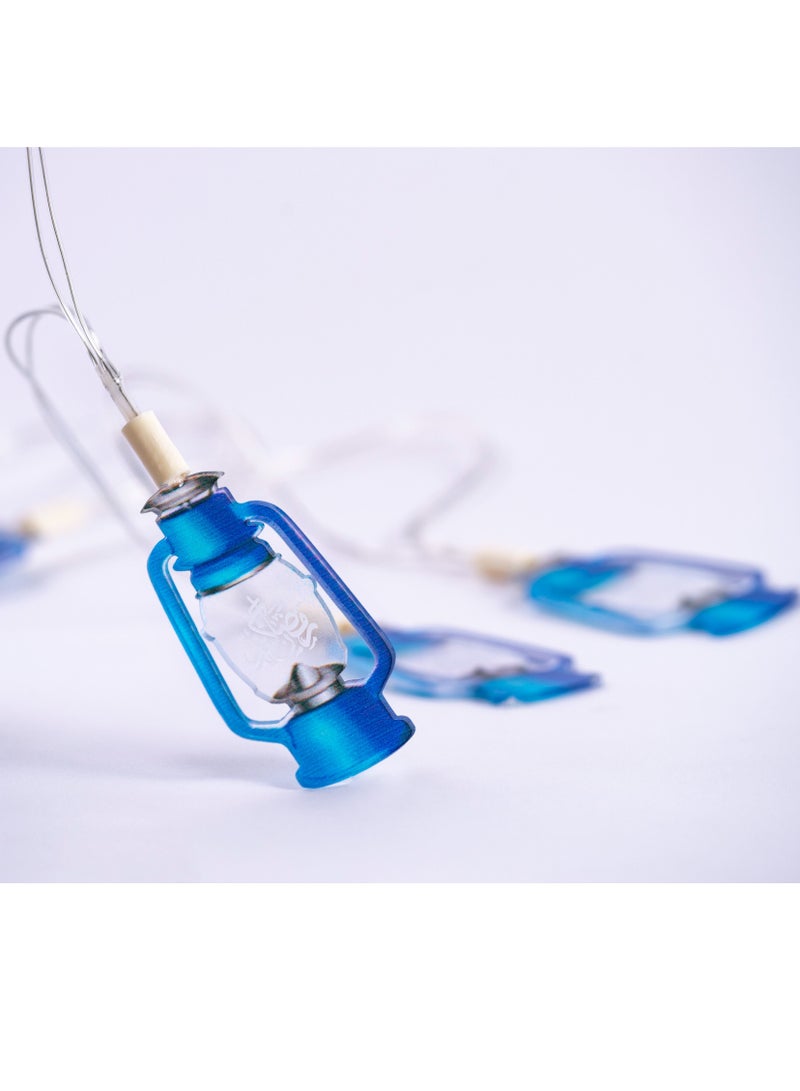 HILALFUL Decorative LED String Light | Fairy Lights for Indoor, Outdoor | Home Decoration in Ramadan, Eid, Wedding | Hanging Lighs for  Home, Garden, Patio Décor | Battery Operated | Islamic Theme - Image 1