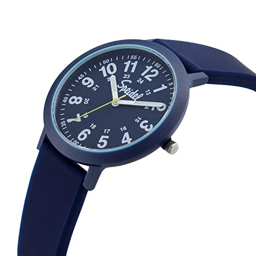 Speidel Eco Color Pop Recyclable Plastic Watch with 18mm Recyclable Silicone Strap Navy - Image 3