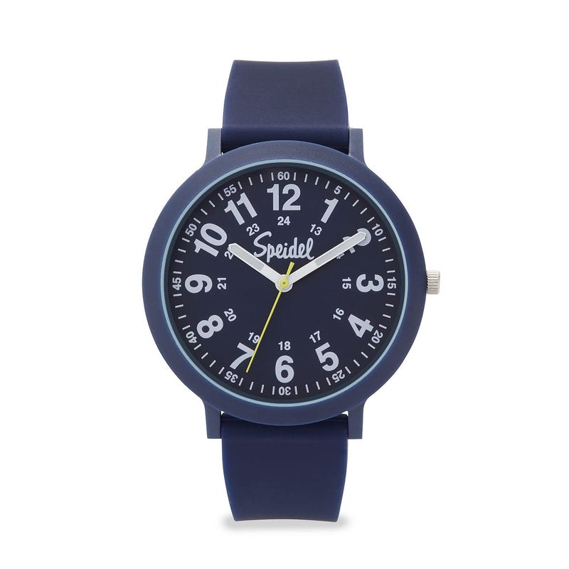 Speidel Eco Color Pop Recyclable Plastic Watch with 18mm Recyclable Silicone Strap Navy - Image 2