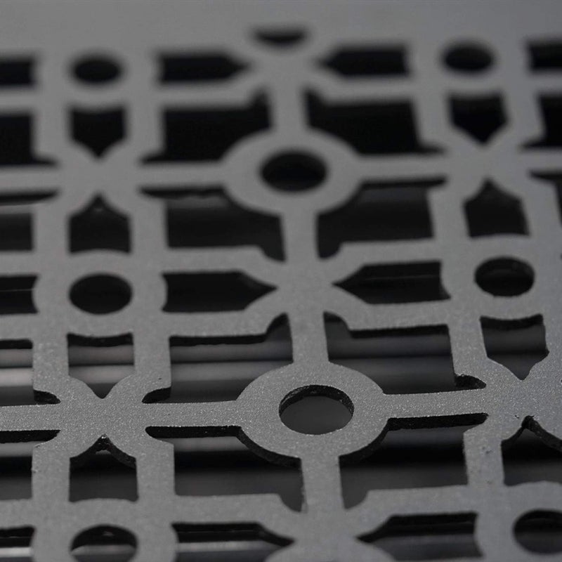 Madelyn Carter 6" x 12" Cathedral Floor and Wall Register, Cast Aluminum - Image 5