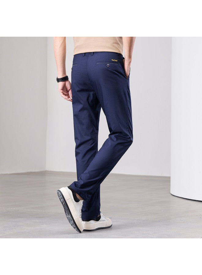 Tucano Men's Business Casual Pants - Comfortable, Versatile, Soft And Skin-friendly Straight-leg Trousers For A Stylish Look - Image 4