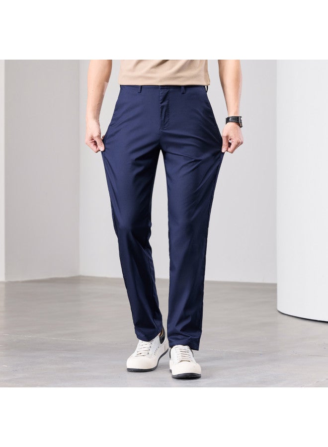 Tucano Men's Business Casual Pants - Comfortable, Versatile, Soft And Skin-friendly Straight-leg Trousers For A Stylish Look - Image 5