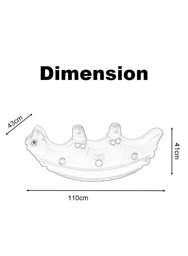 JSAITOYS PTY11201R Indoor Playground Seesaw Child Games Outdoor Playground Equipment - Image 2