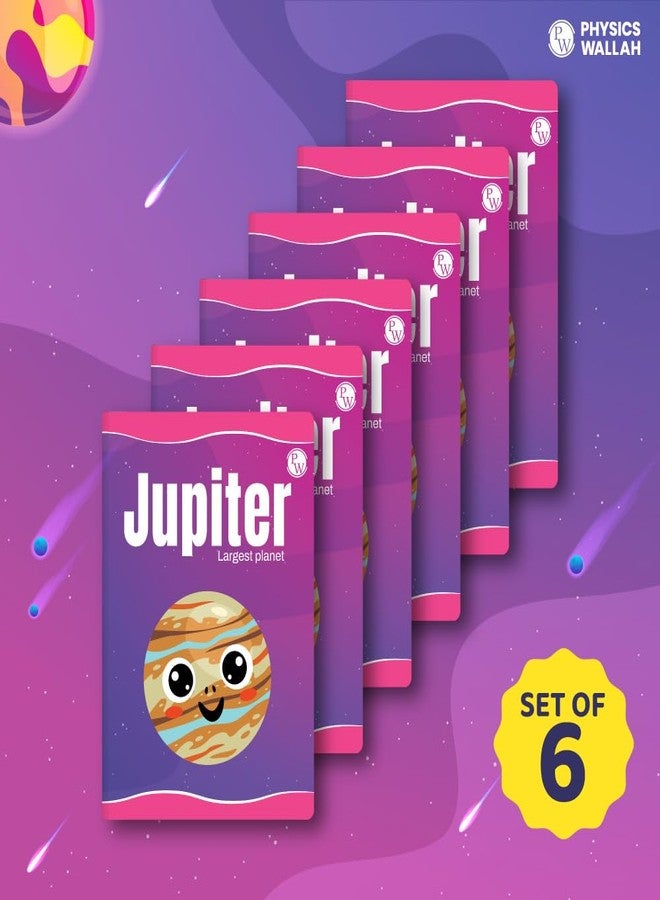 PW Physics Wallah 172 Pages Children Notebook | Math 10 mm Box Set of 6 - Jupiter - Image 2