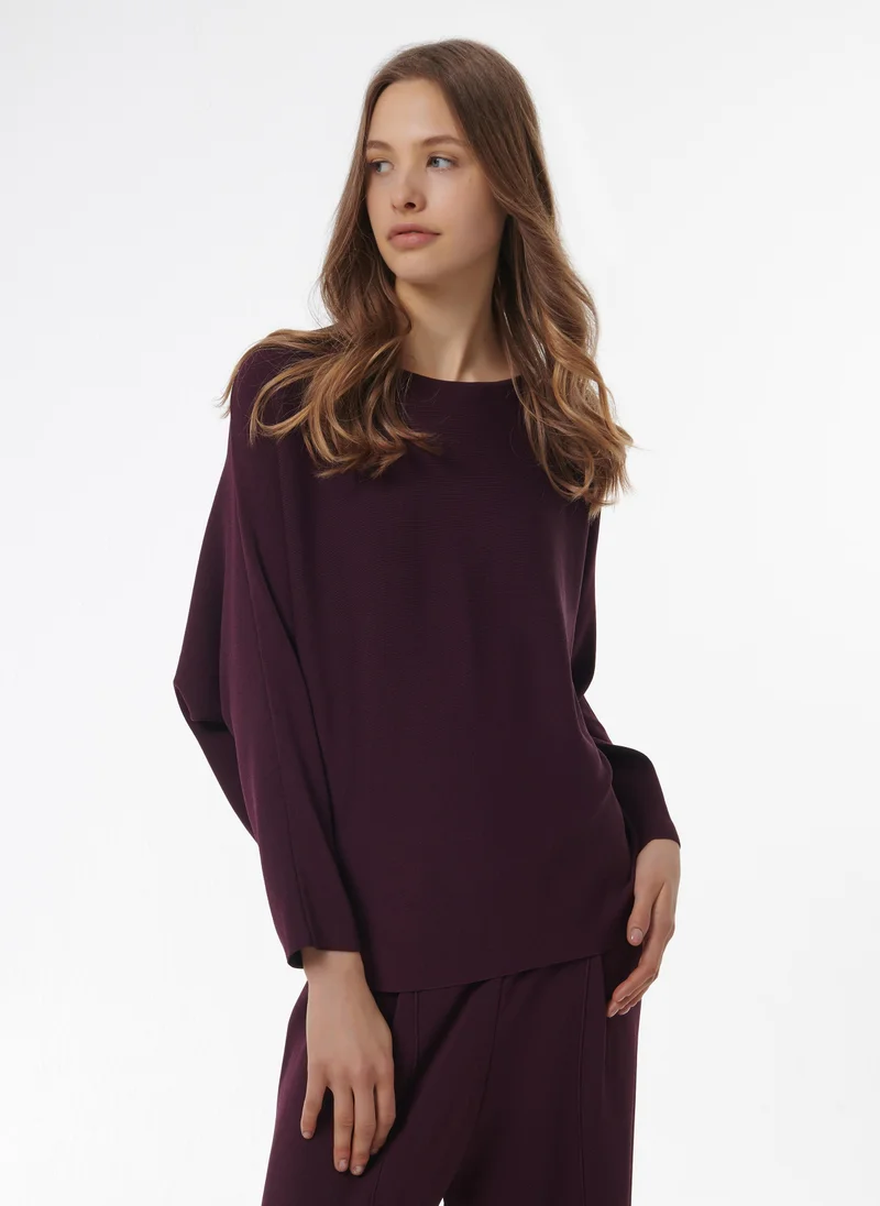 Leem  Batwing Knitted Sweater for Women | Best Price UAE