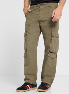 BRAVE SOUL Cotton Poplin Cargo Pants  - Image 1