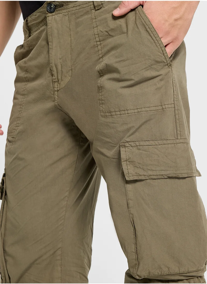 برايف سول Cotton Poplin Cargo Pants
