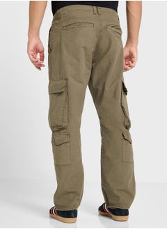 BRAVE SOUL Cotton Poplin Cargo Pants  - Image 2