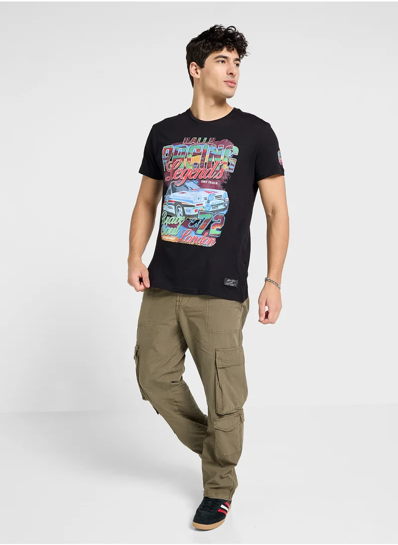 برايف سول Cotton Poplin Cargo Pants
