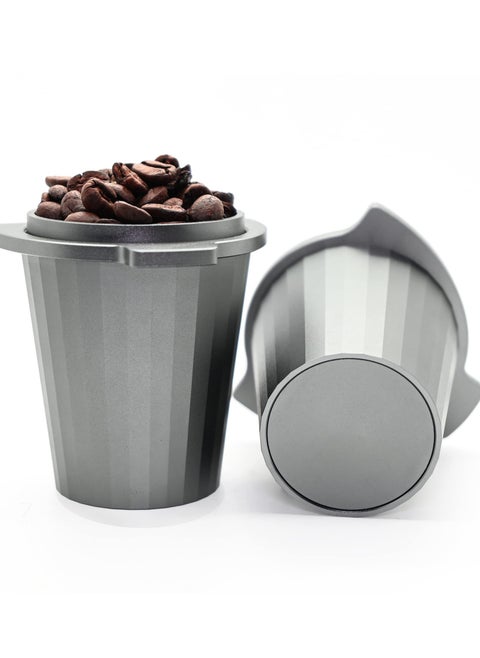 54mm Espresso Portafilter Dosing Cup for Breville - Aluminum Alloy Dosing Cup with Grinder Switch Activation for Precise Coffee Measurement and Brewing.
