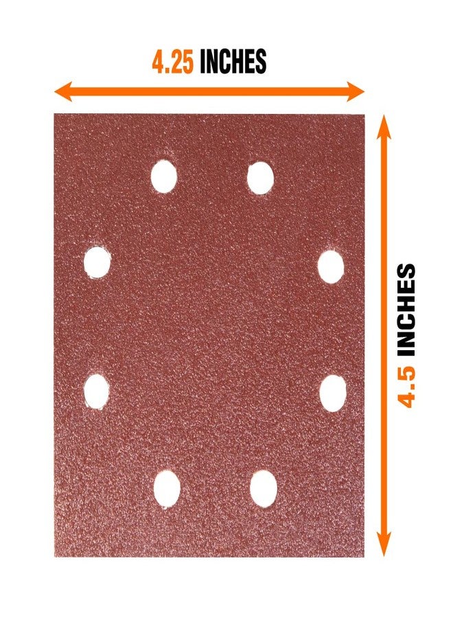 WEN 6304SP240 240-Grit Hook-and-Loop Sandpaper (10-Pack) - Image 3