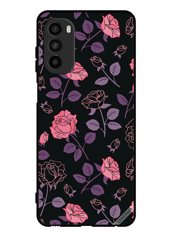 Covernex Protective Case Cover For Motorola Moto G52 Pastel Goth Roses - Image 1