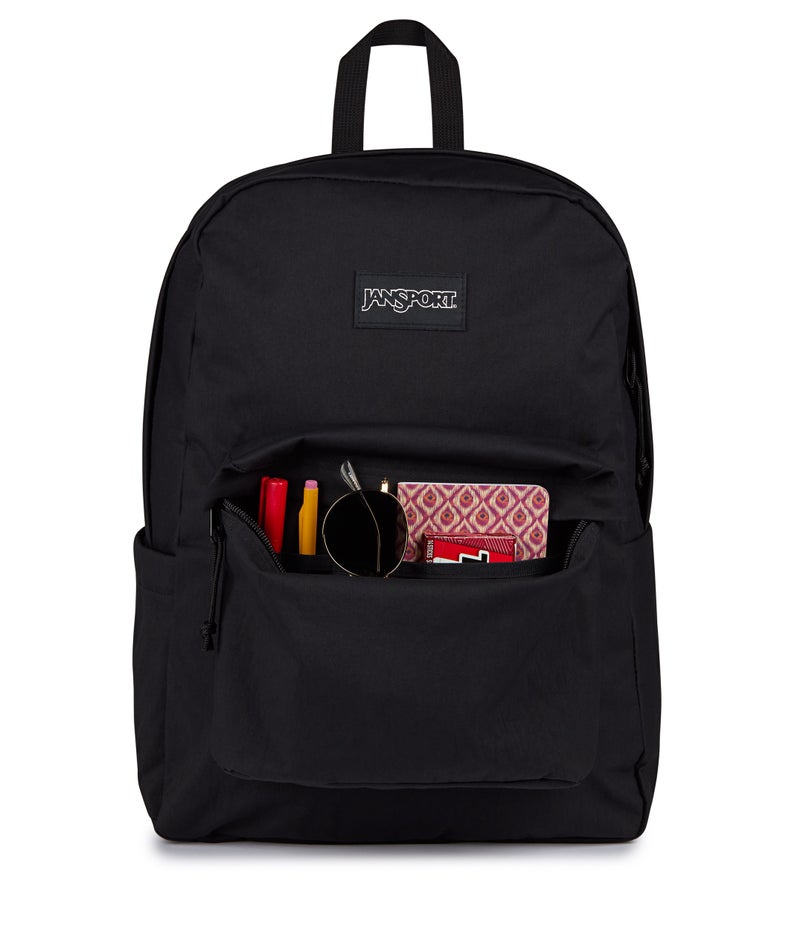 JanSport Superbreak Plus Fx Soft Nylon - Black Backpack - Image 3