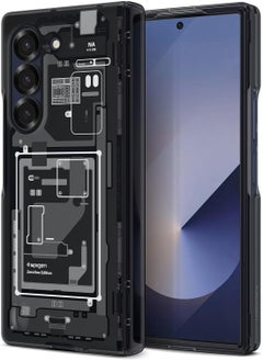 Spigen Ultra Hybrid Pro Samsung Galaxy Z Fold 6 Case Cover (2024) with [Hinge Protection] - Zero One  - Image 1