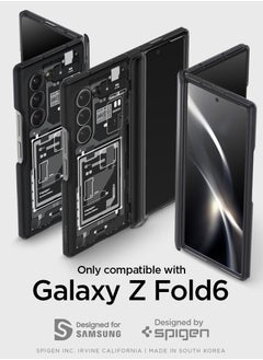 Spigen Ultra Hybrid Pro Samsung Galaxy Z Fold 6 Case Cover (2024) with [Hinge Protection] - Zero One  - Image 3