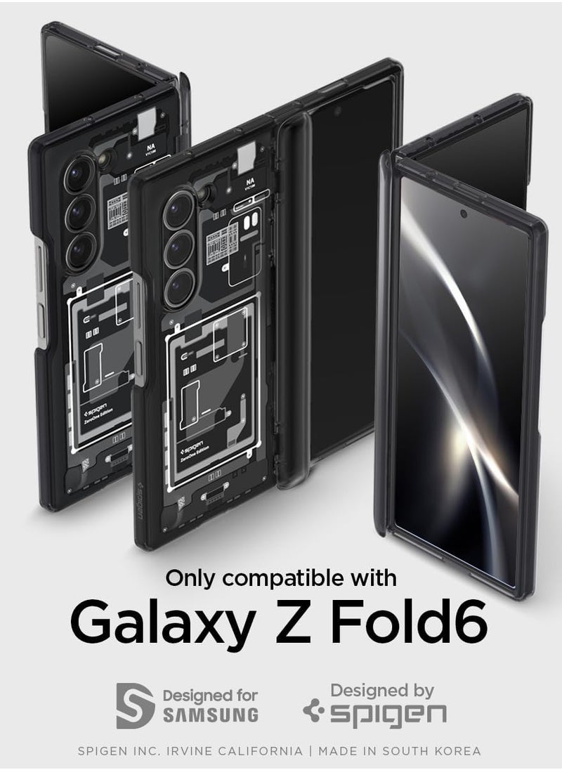 Spigen - Ultra Hybrid Pro Samsung Galaxy Z Fold 6 Case Cover (2024) with [Hinge Protection] - Zero One - Image 1
