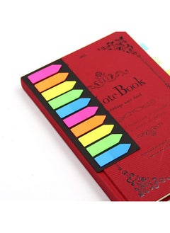 VANRA 2000 Pieces Page Markers Index Tabs Arrow Flags Stickers Colored Sticky Notes Index Labels For Bookmarks, 10 Sets  - Image 5